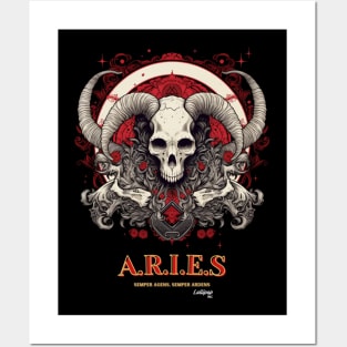 Dark Zodiac Aries: The Fading Fire Posters and Art